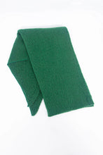 Load image into Gallery viewer, Evie Asymmetric Textured Blanket Scarf - Emerald Green