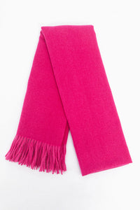 Lucia Soft Woven Scarf - Hot Pink