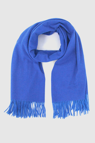 Lucia Soft Woven Scarf - Royal Blue