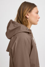 Load image into Gallery viewer, ICHI Tazi Raincoat - Fossil