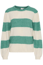 Load image into Gallery viewer, ICHI Dusty Knitted Jumper - Beryl Green