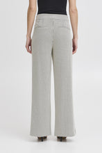 Load image into Gallery viewer, ICHI Kate Pillou Wide Leg Houndstooth Star Trousers - Total Eclipse