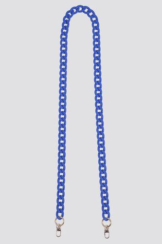 Acrylic Link Detachable Bag Strap - Royal Blue