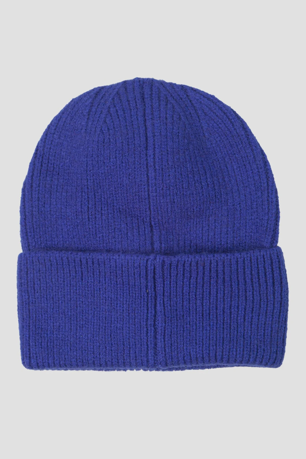 Cara Ribbed Beanie Hat - Royal Blue