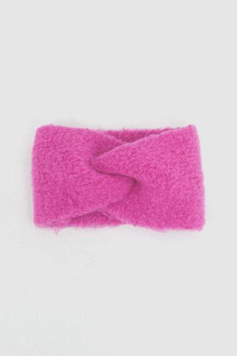 Bekka Twist Soft Knitted Headband - Hot Pink