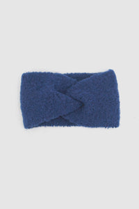 Bekka Twist Soft Knitted Headband - Navy Blue