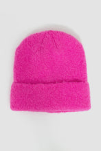 Load image into Gallery viewer, Saylor Textured Beanie Hat - Hot Pink