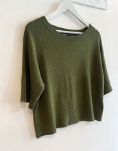 Load image into Gallery viewer, Aleks Three Quarter Sleeve Jumper - Bosco Green