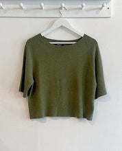 Load image into Gallery viewer, Aleks Three Quarter Sleeve Jumper - Bosco Green