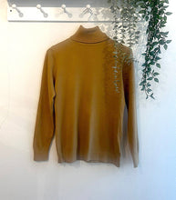 Load image into Gallery viewer, Ava Plain Polo Neck Jumper - Camel