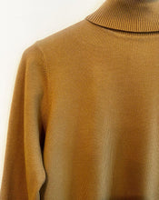 Load image into Gallery viewer, Ava Plain Polo Neck Jumper - Camel