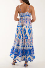 Load image into Gallery viewer, Sally Printed Tierred Maxi Sundress