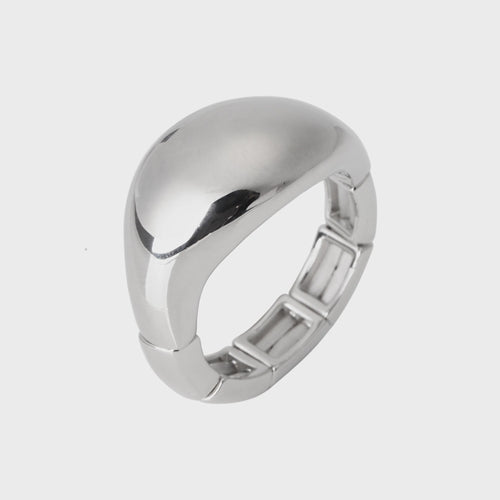 Eternal Contemporary Chunky Ring - Silver