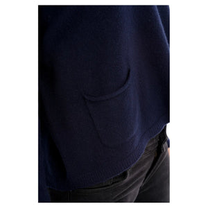 Elsa Two Pocket Jumper - Navy