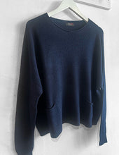 Load image into Gallery viewer, Elsa Two Pocket Jumper - Navy