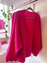 Load image into Gallery viewer, Jessie Mohair Jumper - Hot Pink