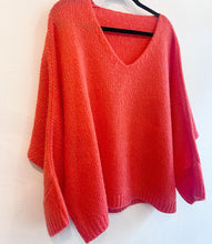 Load image into Gallery viewer, Jessie Mohair Jumper - Orange