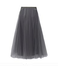 Load image into Gallery viewer, Beatrice Tulle Skirt - Charcoal