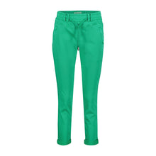 Load image into Gallery viewer, Red Button Tessy Jog Cropped Plain Cotton Trousers - Fern