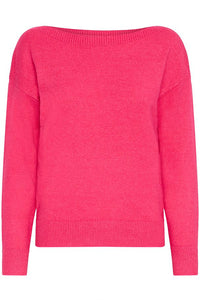 ICHI Sella Jumper - Pink Yarrow