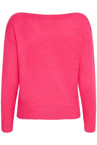 ICHI Sella Jumper - Pink Yarrow