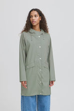 Load image into Gallery viewer, ICHI Tazi Raincoat - Seagrass