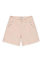 Load image into Gallery viewer, Red Button Bebe Cotton Shorts - Blush