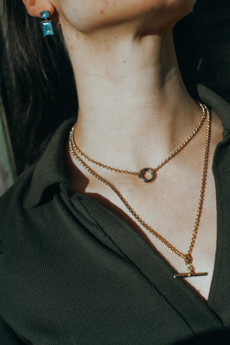 Octavia T Bar Chain Necklace