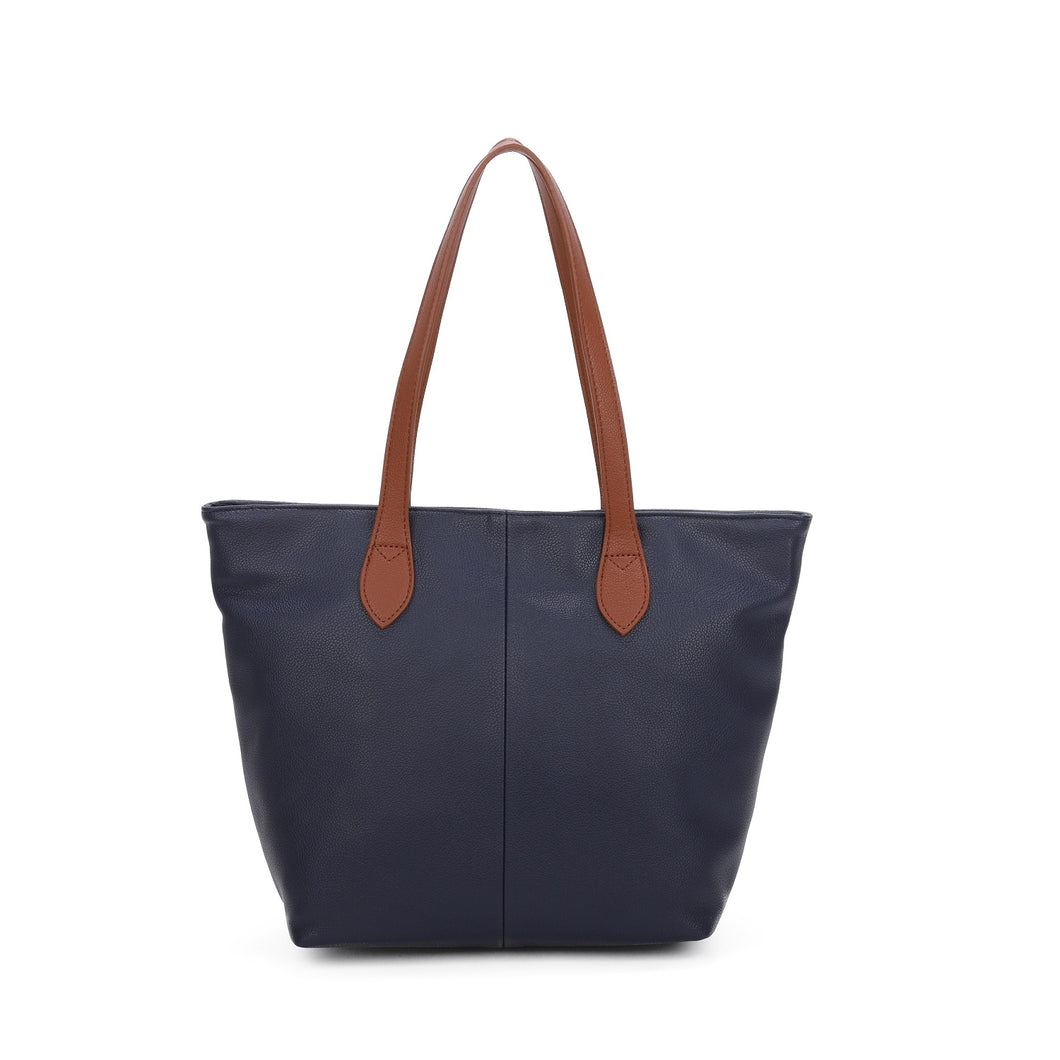 Simone Tote Bag - Navy