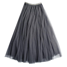 Load image into Gallery viewer, Beatrice Tulle Skirt - Charcoal