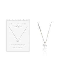 Load image into Gallery viewer, Cubic Zirconia Pendant Necklace - Enjoy the Little Things