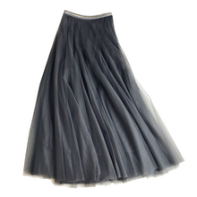 Load image into Gallery viewer, Beatrice Tulle Skirt - Charcoal